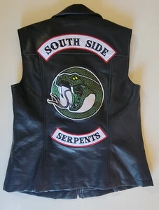 Hot Topic Riverdale Wmn’s Sz. XS Sleeveless Faux Leather Biker Jacket NWT! - Picture 1 of 5