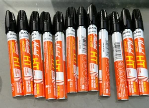 Markal Paint Markers Pro Line HT Color Black Qty. 12 Decocolor Unipaint Tags - Picture 1 of 5
