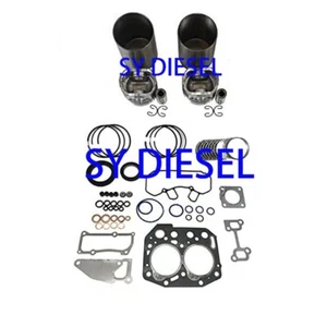 For Kubota Z402 Rebuild Kit Engine Gasket Cylinder Liner Piston Main Bearing - Picture 1 of 1