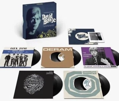 David Bowie 7" BOX -5 x 7" VINYL Laughing With Liza RECORD STORE DAY 2023 Sealed - Image 1 of 4
