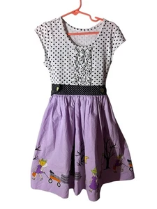 Eleanor Rose Halloween Trick or Treat Kostüm Parade lila 6/7 Mädchen Kleid - Bild 1 von 7