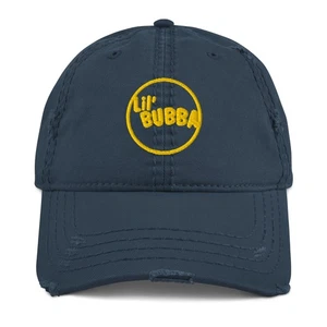 Bubba, Little Bubba, Lil' Bubba, baseball cap, hat, cool distressed dad hat - Picture 1 of 6