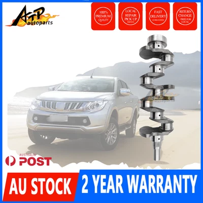 Crankshaft for 2.5L DOHC Diesel Mitsubishi Triton 4D56U 2008-2015 - image 1 of 4