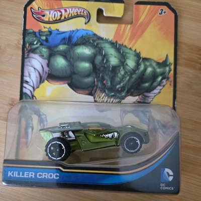 NUEVO COCHE HOT WHEELS MATTEL DC COMICS KILLER CROC 1/64 2012 Foto 1 de 3