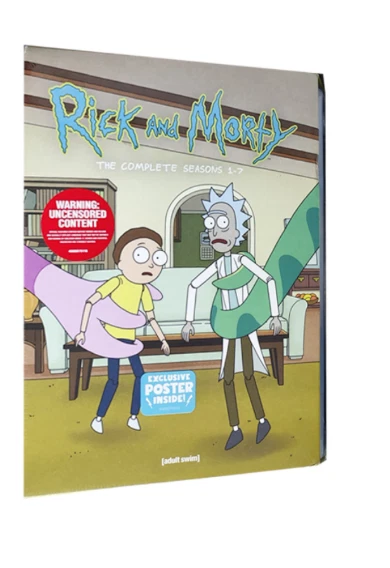 Rick and Morty - Season 1-7  TV Series DVD Box Set 14-Disc New Sealed - Image 1 of 1