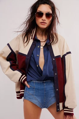 Free People We The Free Keep It Brief Denim Micro Shorts X Small - Image 1 of 4