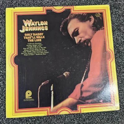 Waylon Jennings – Only Daddy That'll Walk The Line (Vinyl 1974) Vintage ACL0306 - Image 1 of 4