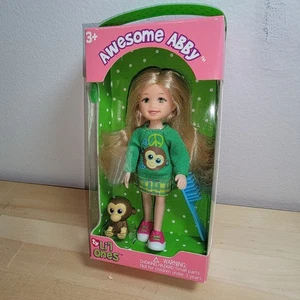 TY LI'L ONE ~ IMPRESIONANTE ABBY con MONO Y CEPILLO PARA EL PELO - ENVÍO GRATUITO - Imagen 1 de 3