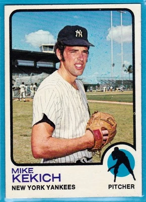 1973 Topps - Mike Kekich #371 - New York Yankees - Image 1 of 2
