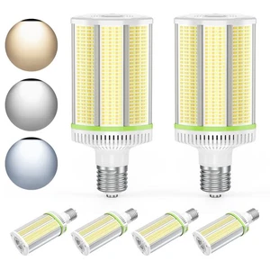 6X 120W LED Corn Bulb E39 Mogul Base Warehouse Shop Light Adjustable 5700K~4500K - Picture 1 of 18