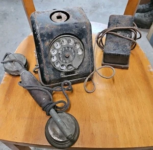 Telefon "Siemens & Halske" SB.S.A. 19 E defekt an Bastler - Bild 1 von 9