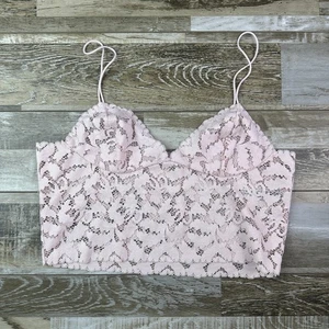 Bralette Damen S Intimate Free People Spitze Rosa - Bild 1 von 8