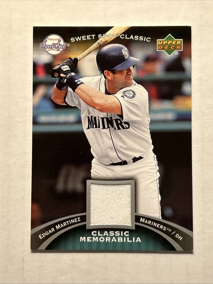 2007 Upper Deck Sweet Spot Classic #CM-MR Classic Memorabilia  Edgar Martinez - Image 1 of 2
