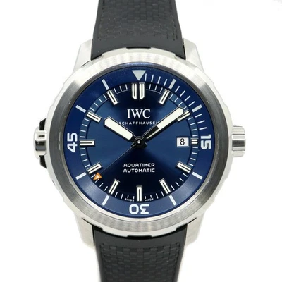 Reloj IWC Aquatimer IW329005 azul para hombre usado #7107 Foto 1 de 4