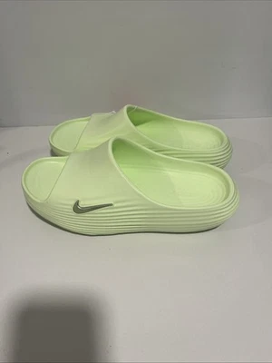 耐克 REACTX REJUVEN8 Slide Barely Volt HV4479-700 全新 带 O 盒 男式 10 码 — 第 1/4 张图片