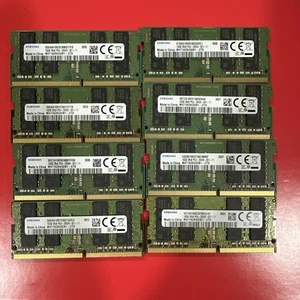 SAMSUNG 16GB - Lot Of 8 (128gb) Laptop RAM 2Rx8 PC4-2666V - Picture 1 of 3