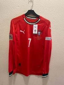 CAMISETA FINAL NATIONS LEAGUE 2025 PORTUGAL vs ESPAÑA 7 RONALDO (Cristiano) "L" - Imagen 1 de 10