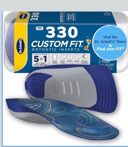 Dr. Scholl's CF 330 Custom Fit Orthotic Inserts Dr Scholls CF330 New - Picture 1 of 2