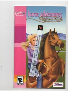 Barbie Horse Adventure PS2 MANUAL ONLY Authentic Original - Picture 1 of 1