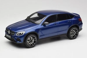 B66960468 Mercedes GLC 43 AMG Coupe Brilliant Blue GT Spirit 1/18 - Foto 1 di 6