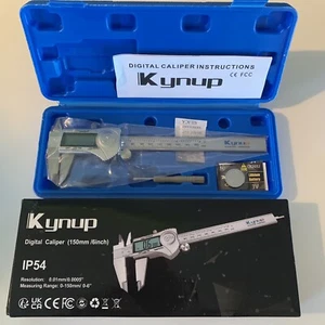 New KYNUP Digital Caliper Calipers 150mm 6 Inch Measuring Tool 170-2 FREE SHIP - Picture 1 of 10