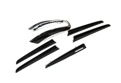 2014 AUDI Q5 (B8 8R) DASH DOOR CONSOLE WOOD GRAIN TRIM PANEL SET (BURR WALNUT) - Image 1 of 4