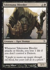 4X TAKENUMA BLEEDER BLACK BETRAYERS KAMIGAWA MTG MAGIC NM X4 (yourdeckbuilder)