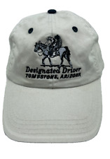 Tombstone Arizona Horse Designated Driver Cap Funny Adult Hat Khaki Strap Back