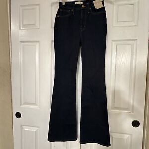 Madewell Skinny Flare Denim Jeans Damen Spülen Waschen Größe: 25 NEU