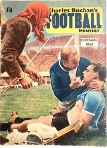 FOOTBALL MONTHLY. CHARLES BUCHAN'S. VINTAGE DECEMBER 1954. SCARCE. - Picture 1 of 9