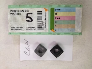 5 NEUE TIGER-TEC/WALTER P2841S-6N-E57 HARTMETALL-EINSÄTZE. GRADE: WKP35S. {C614} - Bild 1 von 1