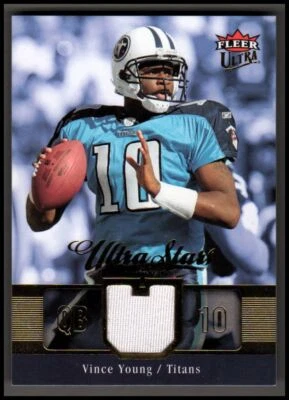 2007 Ultra Stars Jerseys #VY Vince Young Jersey TITANS - NM-MT - Image 1 of 2