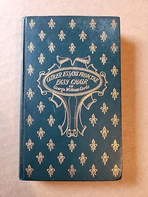1893 First Edition OTHER ESSAYS from the Easy Chair George William Curtis FINE - Image 1 of 4