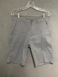 O'NEILL Shorts Mens Gray Chino Striped Size 30 Adult Polyester - Picture 1 of 5