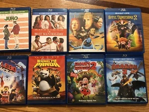 Blu-ray Collection of 8, Lego movie, Kung fu panda, Dragon 2 - Picture 1 of 2