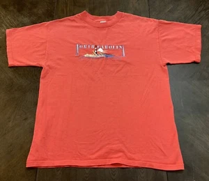 Vtg Desert Heat T Shirt North Carolina Atlantic Beach Destination Mens Large USA - Picture 1 of 7