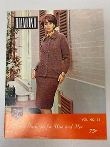 DIAMOND FAIRKNIT FRANZÖSISCHE MODE FÜR SIE UND SIE VOL NR 34. 18 MUSTER - Bild 1 von 5