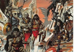 1997 Comic Images Vampirella Blood Lust Card-11 SOLDIERS OF BLOOD