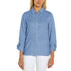 Orvis Ladies' Long Sleeve Button Up Top (Select Color & Size) Fast Free Shipping