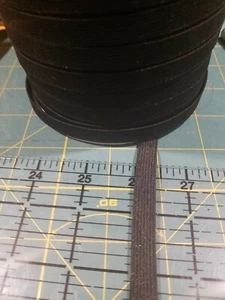 Elástico plano para máscaras, 3/8 pulgadas, para hágalo usted mismo máscara facial negra estrecha 10 yardas - Imagen 1 de 1