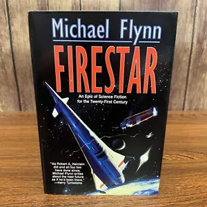 Firestar Book by Michael Flynn, 1996 HARDCOVER W/ DJ - Foto 1 di 8