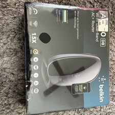 Belkin AC750 DB 433 Mbps 4-Port 10/100 Wireless AC Router (F9K1116)