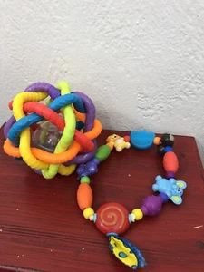 Nuby Bug A Loop Teether & Play Gro Bendy Ball Infant Learning Tactile Rattle - Picture 1 of 3
