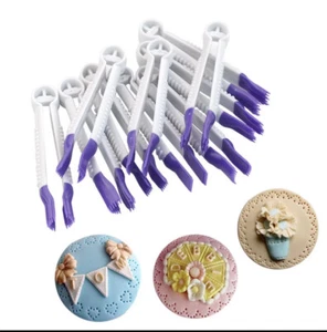 10er Set Pistazien Datteln Maamoul Crimper Fondant Zange Mamoul dekorieren - Bild 1 von 7