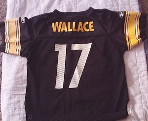 NFL Pittsburgh Steelers Onfield Reebok Jersey - Wallace #17 - Kids Medium (5-6)  - Picture 1 of 6