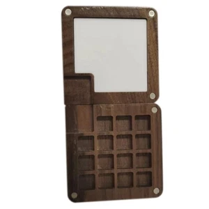 Portable Watercolor Palette, 15 Color Sketchbook Palette, Wooden Palette2115 - Picture 1 of 6