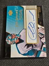 2003-04 UPPER DECK ROOKIE UPDATE EVGENI NABOKOV TD-1 TOP DRAWS AUTO