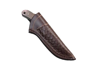 Custom Leather Knife Sheath That Will Fit a Buck 113 Knife. Sheath ONLY - Picture 1 of 6