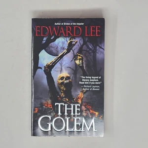 EDWARD LEE 1ST EDITION - The Golem 2009 (Paperbacks from Hell) - Picture 1 of 4