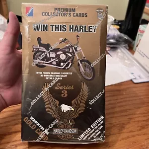 1993 Harley Davidson Collector Series 3 Box. 36 Packs! Search For Gold Cards! - Picture 1 of 4